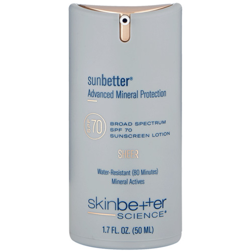 sunbetter SHEER SPF 70 Sunscreen Lotion